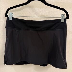 Lululemon Black Tennis Skirt with Side Detail